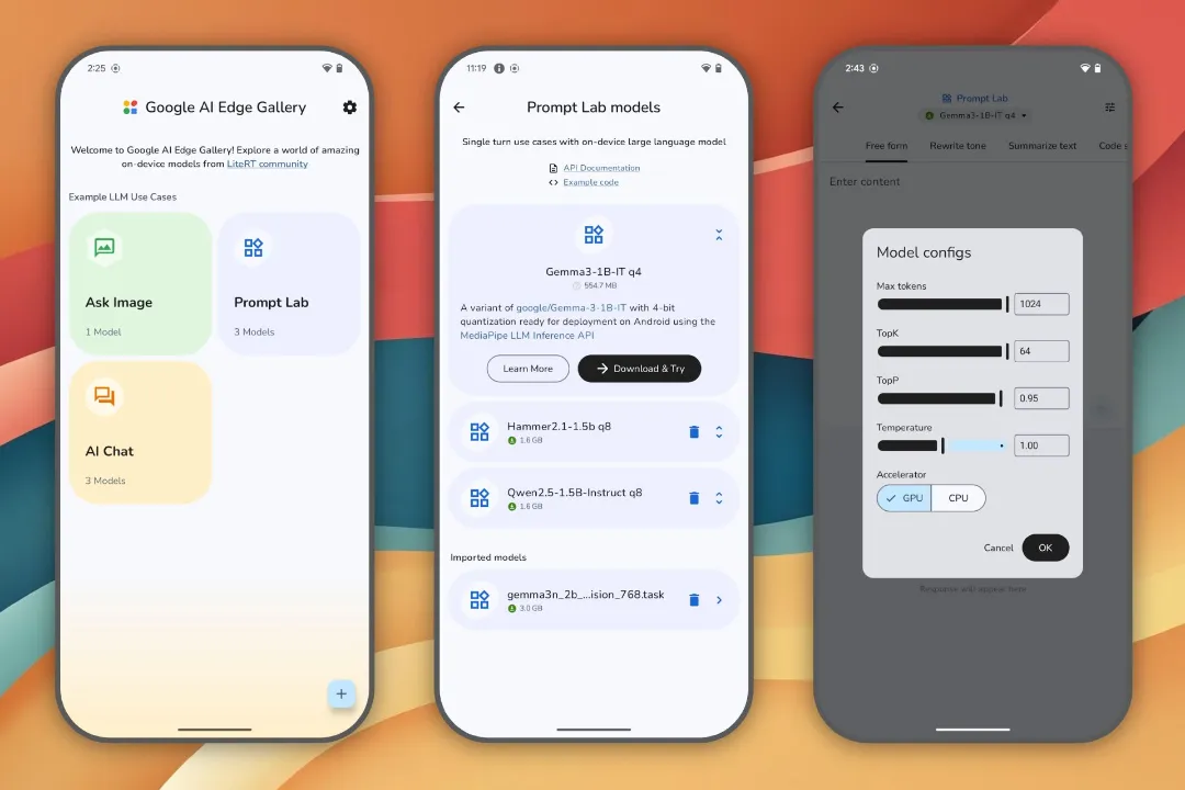 انتشار اپلیکیشن AI Edge Gallery توسط گوگل
