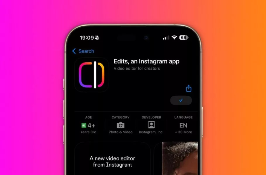 اینستاگرام اپلیکیشن جدید ادیت فیلم Edits را معرفی کرد